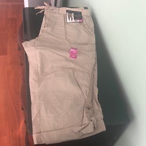 Khaki Capris BNWT